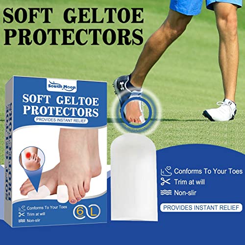 Protetores de dedos, capas de silicone para homens, Toe Protector Gel Toe Protectors para fornecer a