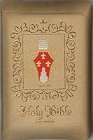 THE HOLY BIBLE With the Confraternity Text, Papal Edition, with Red Letter Text New Testament B001947MD4 Book Cover