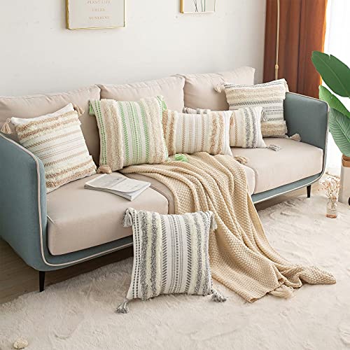 decorUhome Kissenbezug Boho Sofakissen Dekokissen Dekorative Kissenbezüge Weich Kissenhülle Couchkissen für Sofa Couch… – Bild 8