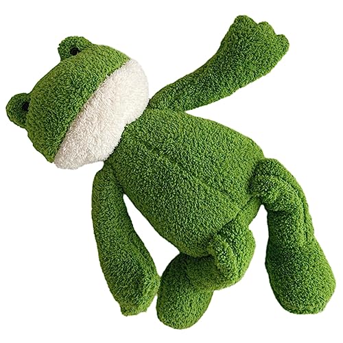 Peluche Rana Fragola BLUE-JEANS Semo – 19 Cm, Lavabile, Regalo Originale - 5
