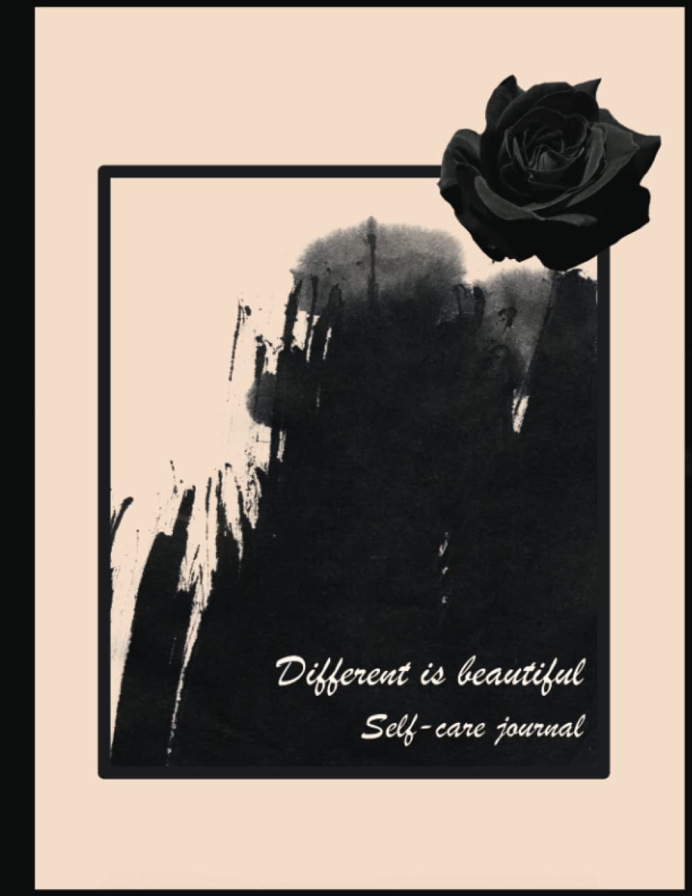 different is beautiful , self-care journal: Daily Wellbeing,Self Care Checklist,, Check-in Journal