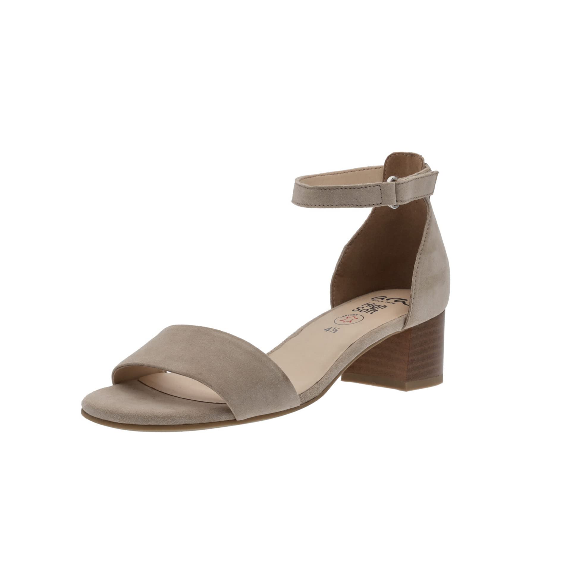 ARA Women's Prato Sandal, sand, 40 EU Weit