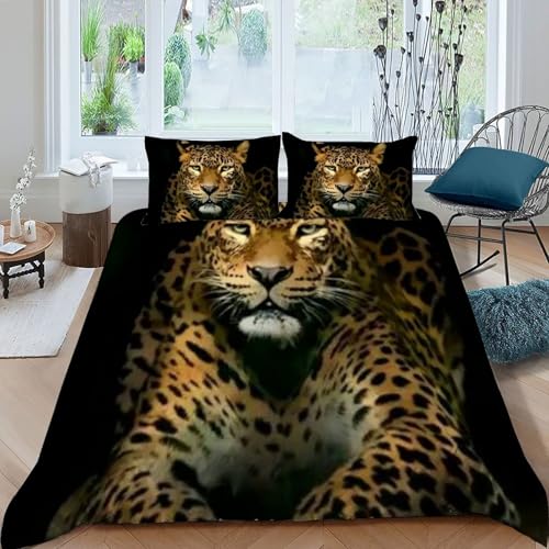 Housse de couette guépard avec zip pour changer le lit super king sans effort - 3