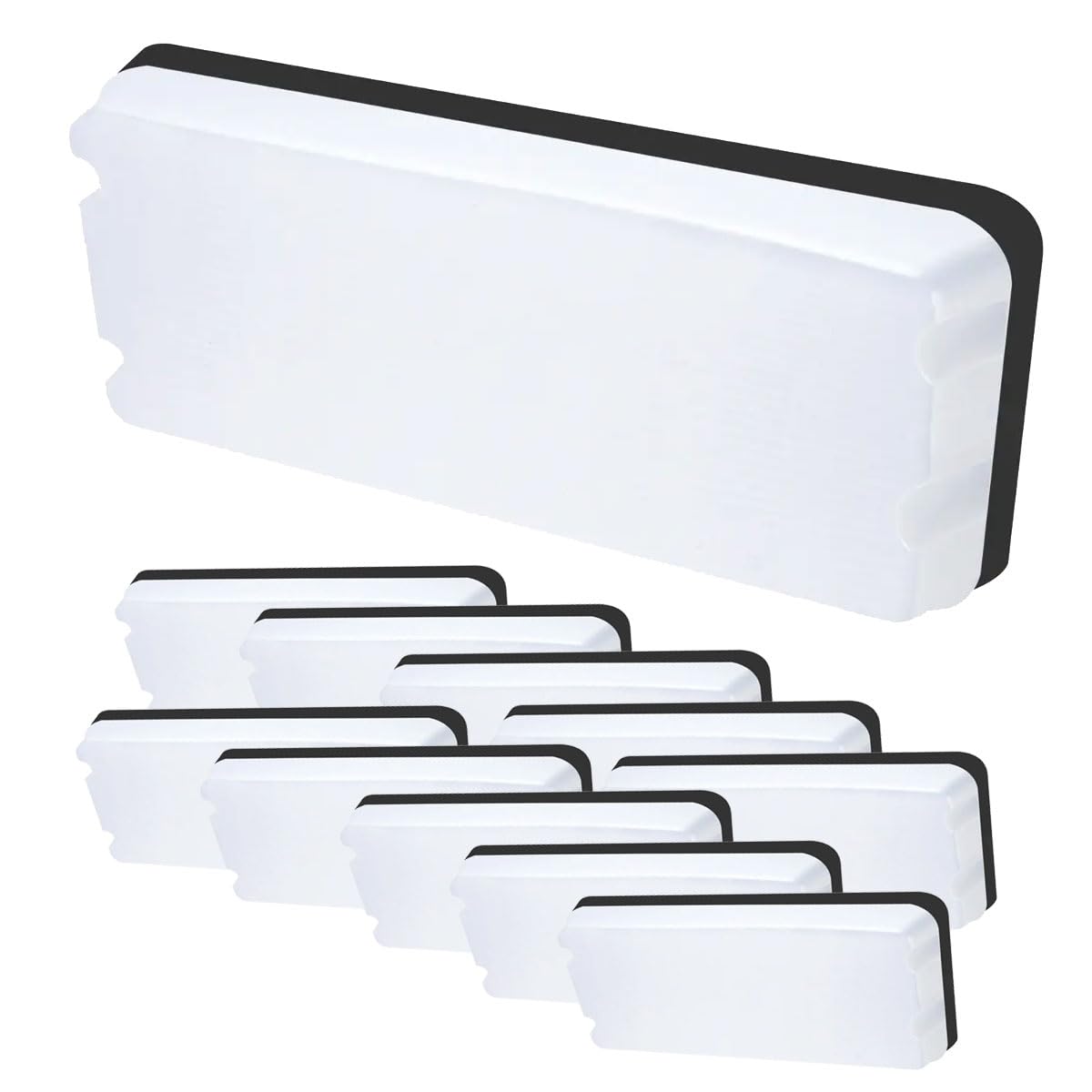 Bright Source Slimline Rectangular LED Bulkhead, White, IP65 Rated, 10W, 1000lm, 120° Beam Angle, 3CCT Switchable Colour Temperature 3000K 4000K 6000K