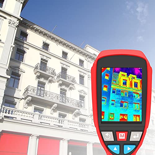 Infrarot Wärmebildkamera,Thermografiekamera 320 * 240 Auflösung Handheld Wärmebildkamera mit, 2.4" Infrarot Thermometer mit Thermal Imagers Measuring Layout Tools(8GB TF Karte) – Bild 8