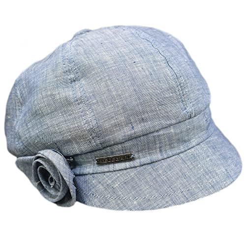 Bonnet avec visière en lin idéal pour vos sorties de printemps et balades estivales