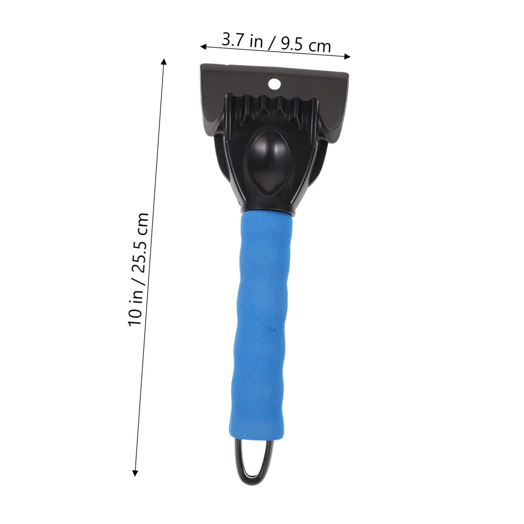 Alipis 3Pcs Plastic Snow Shovel Ergonomic Long Handle Ice Scraper for Windshield Cold Resistant Material Compact Design for for Vehicle Snow Removal