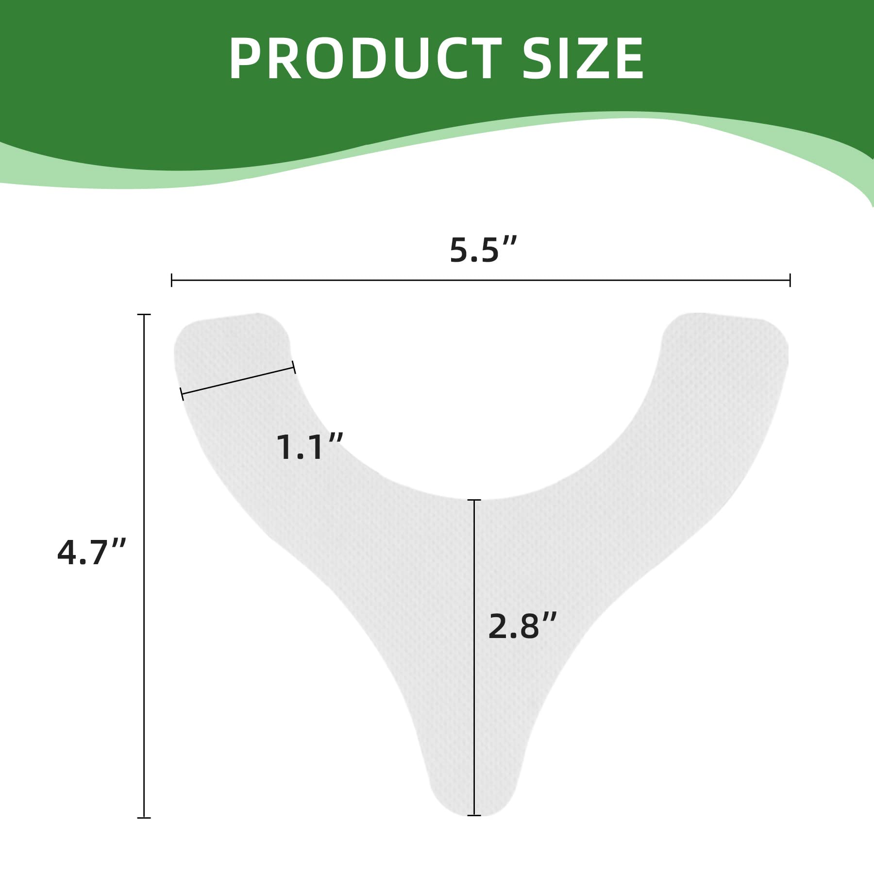Ostomy Bag Flange Barrier Strips, 20/40 pcs Elastic Barrier Strips for Colostomy Supplies Skin Barrier Strips Hydrocolloid Ostomy Extenders (40Pcs,Y-Shape)