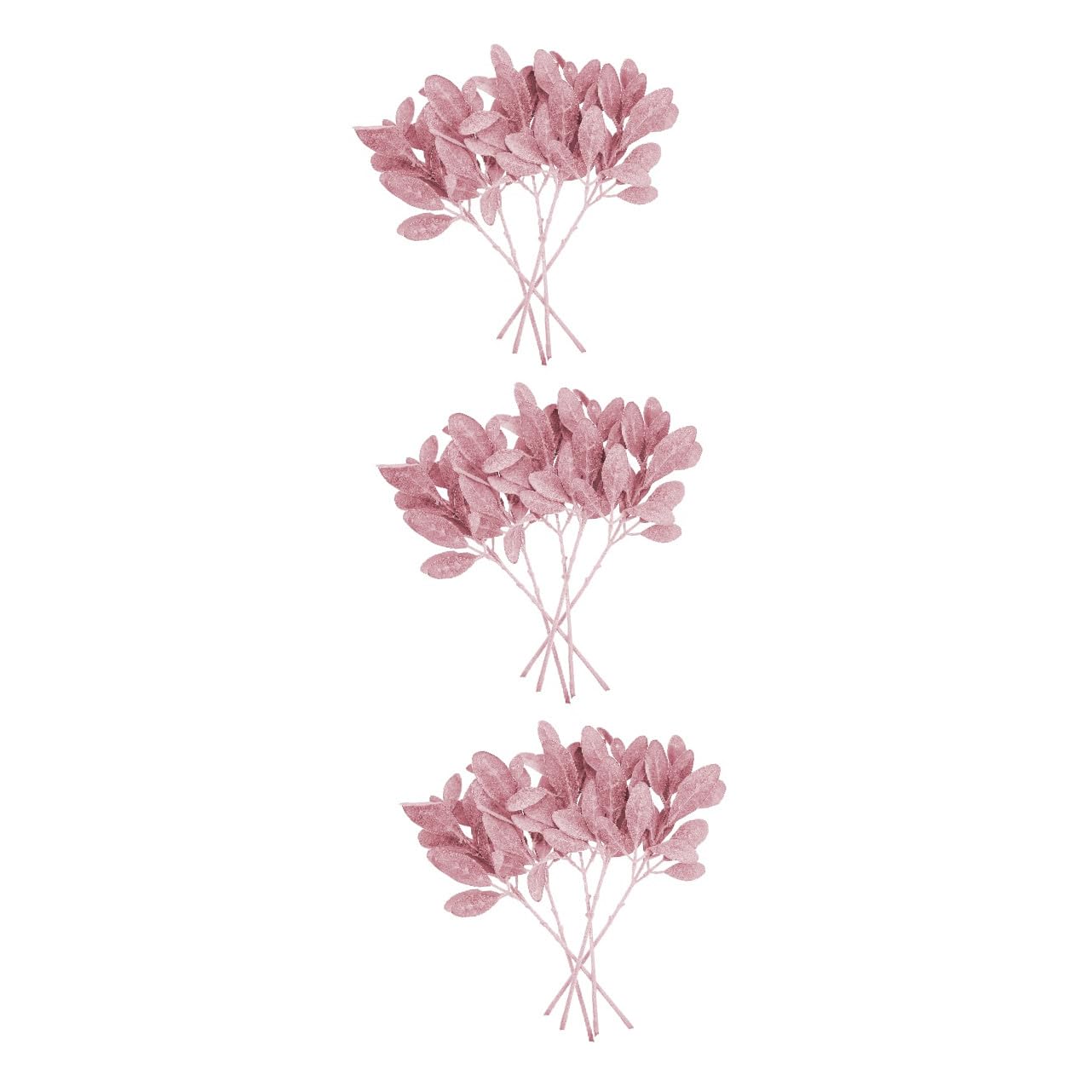 MAGICLULU 3 Set Di Foglie Di Simulazione Realistiche Che Si Affollano Ornamento Vegetale Artificiale Per La Decorazione Della Casa 5 Pezzi * 3