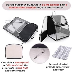 Lollimeow-Cat-Backpack-Carrier-Ideal-for-Small-Animals-Puppies-Outdoor-Adventures-Vet-Transport-Fully-Ventilated-Design-for-Ultimate-Comfort-On-The-Go - Cucciolini Doodles Lollimeow-Cat-Backpack-Carrier-Ideal-for-Small-Animals-Puppies-Outdoor-Adventures-Vet-Transport-Fully-Ventilated-Design-for-Ultimate-Comfort-On-The-Go