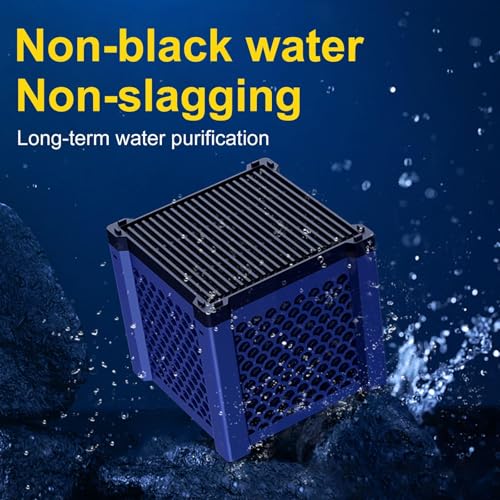 Clever Cube Aktivkohle Pferde, Aktivkohlefilter Würfel Pferd, Aktivkohlefilter Pferdetränke, Wasserfilter Für Wasserreinigung, Pferde-Wassertrog Purifier Cube, Für Teiche, Aquarium, Vorratstank (1)