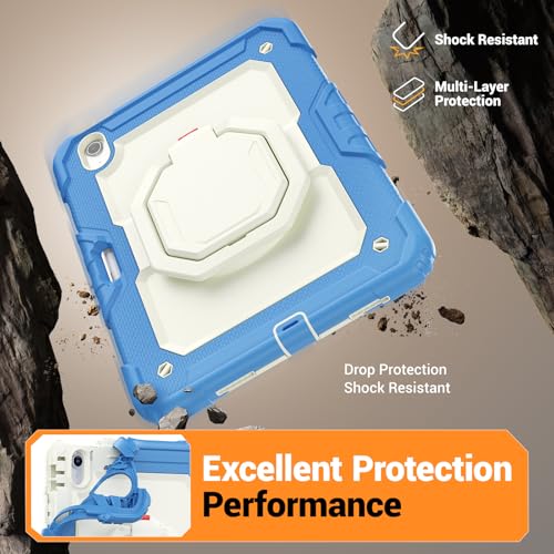 Coque iPad Air 11 cassé évitée grâce au TPU robuste antichoc avec protège-écran