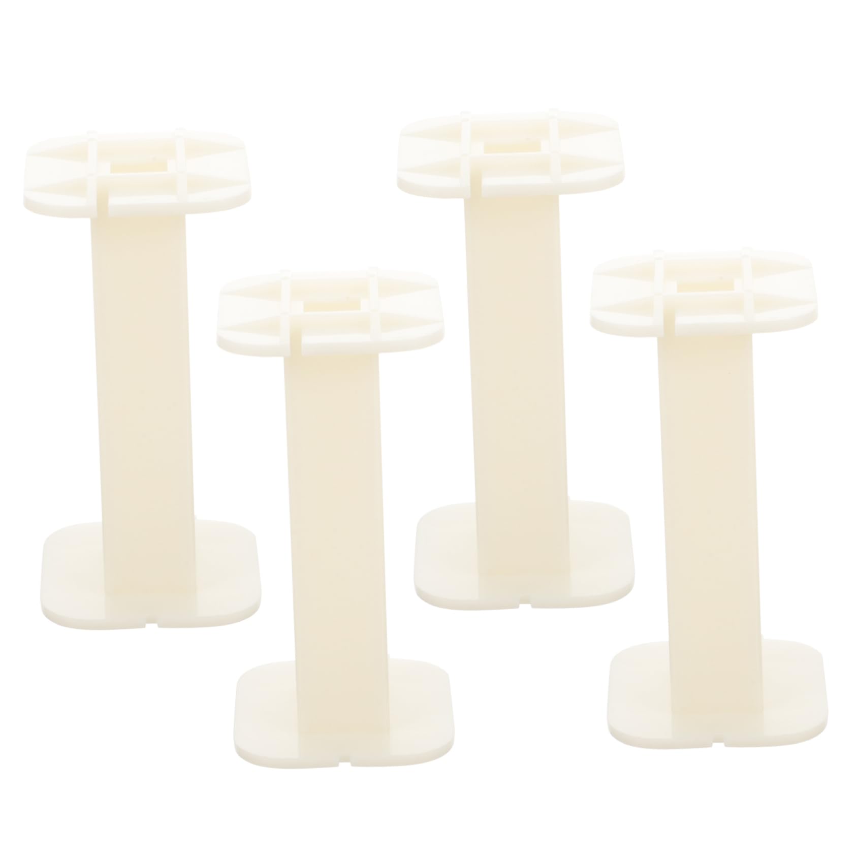 Yardwe 4pcs Speaker Wire Spool Rack Durable Coil Frames for Organizing Cords for DIY Audio Projects Lightweight and Compact for Stage Use