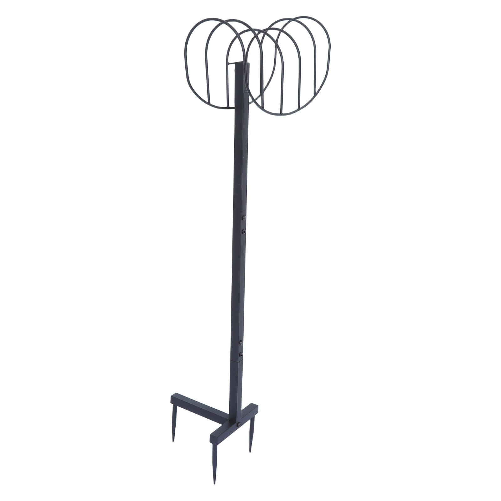 DOITOOL Metallschlauchständer Robust für Gartenschlauch, Freistehend,