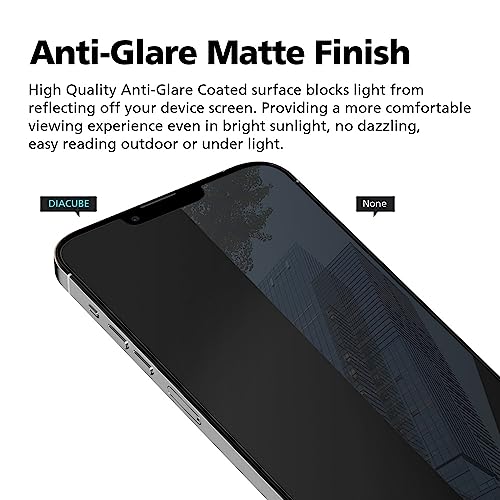 DIACUBE [3+3 Pack] for Samsung Galaxy Z Fold 4, Paperfeel Anti-Glare Matte Screen Protector, 3 Pack Inside Paperfeel Film + 3 Pack Front Anti-Glare Matte Film, Anti-Fingerprint, Self-Healing, Bubble