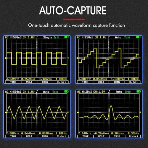 Oscilloscope multimètre ET2010A combiné 1 MHz avec écran couleur 61 cm et veille - 6