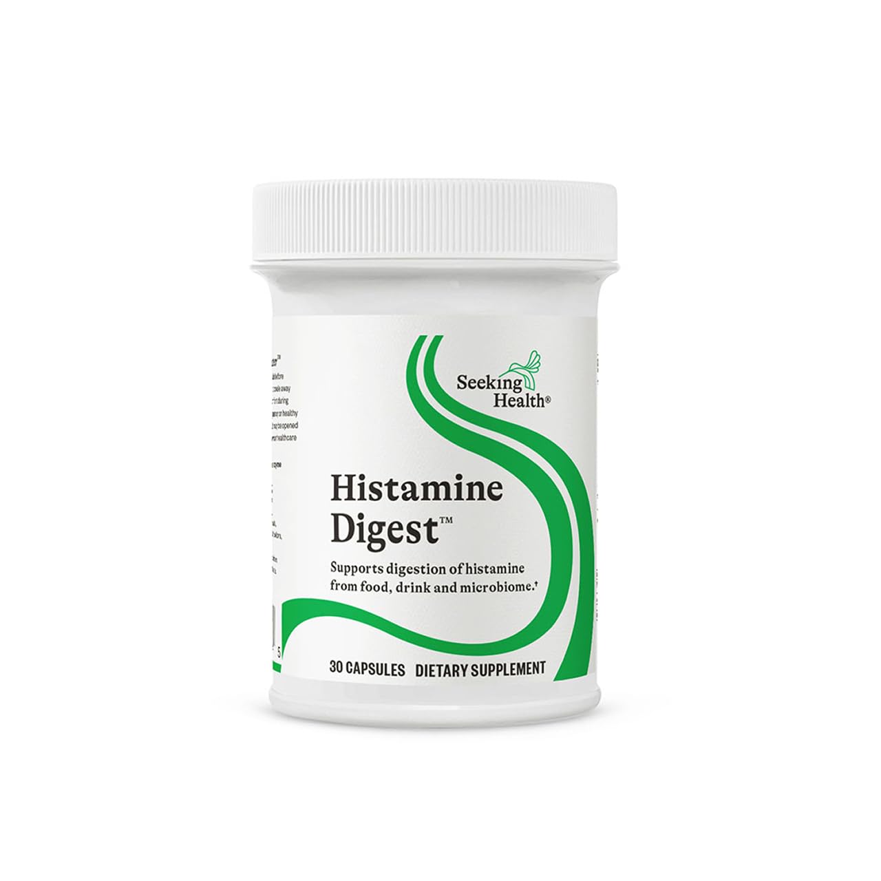 Seeking Health Histamine Digest - Formerly Histamine Block, DAO Enzyme Supplement for Histamine Food Intolerance, Supports Digestive Health, Upset Stomach, Vegetarian (30 Capsules)*