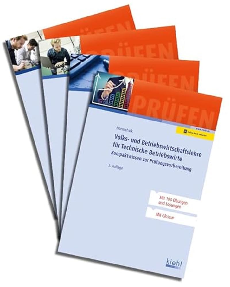 Bücherpaket: Technische Betriebswirte - Teil A: mit Volks- und Betriebswirtschaftslehre für Technische Betriebswirte, Rechnungswesen für Technische ... Absatzwirtschaft für Technische Betriebswirte