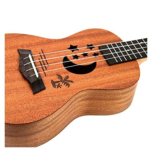 ukulélé Voyage 23 Pouces Ukulele 4 Cordes Hawaiian Mini Guitare Acoustique 12 Motifs (Color : 8 Moon Star) - Les Beatles, Paul McCartney, John Lennon, RIngo Starr, George Harrison ukulélé Voyage 23 Pouces Ukulele 4 Cordes Hawaiian Mini Guitare Acoustique 12 Motifs (Color : 8 Moon Star) – Image 4