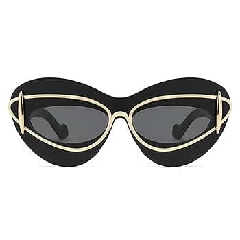 Amazon.com: Cat Eye Sunglasses Women 2024 Luxury Vintage Y2k