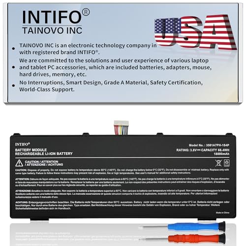 INTIFO 18000mAh 3.8V 3581A7PH-1S4P Replacement Battery Compatible with AUTEL MaxiSYS