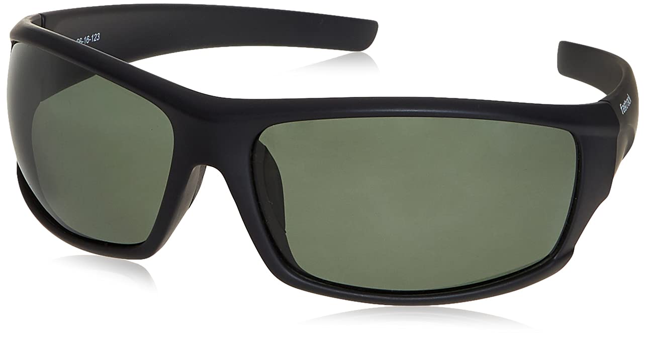 FastrackMen's Polarized Green Lens Sporty Sunglasses