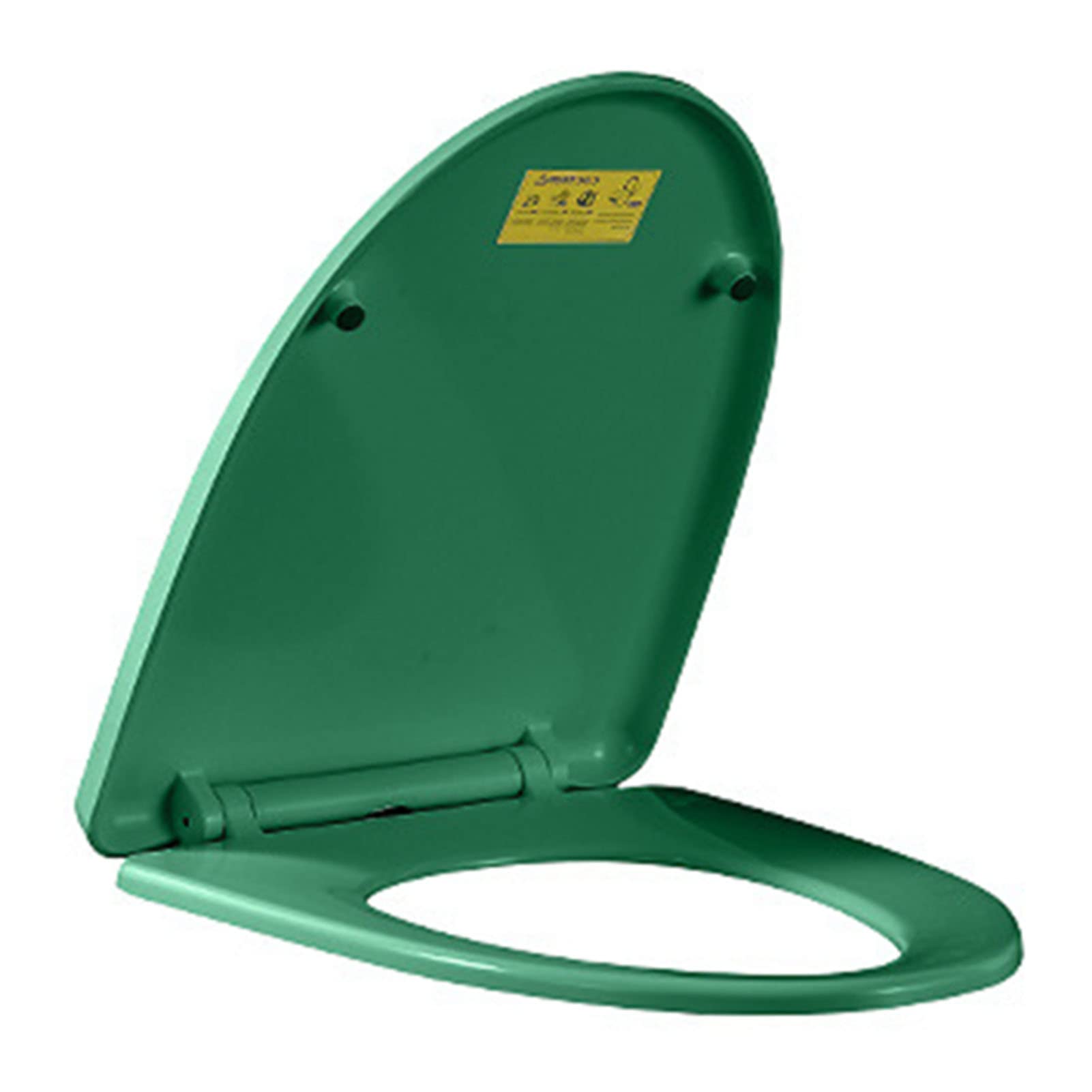 FLYIODFCXV Toilet seat, Toilet Seat, Quiet Close, Design and Cover Fits Standard Elongated or O/U shape Toilets(E)