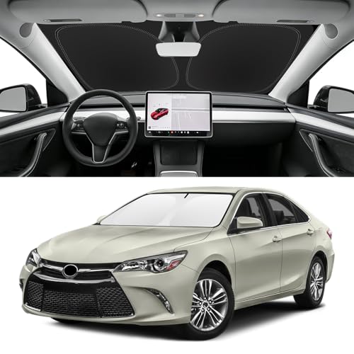 Image of Custom Fit Windshield Sun Shade for Toyota Camry 2007-2017