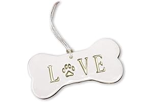 LOVE Dog Christmas Ornament