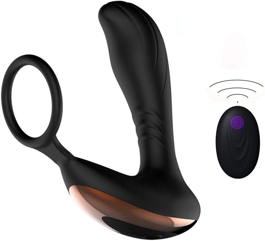 SXOVO Masajeador de próstata para hombres con anillos para ...