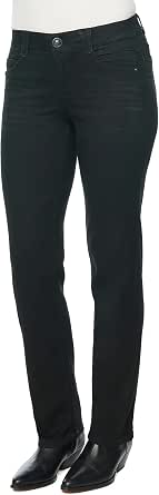 Democracy Women's Petite 'Ab Solution' Straight Leg Pants – 28" Inseam, Tummy Control Waist - View #8