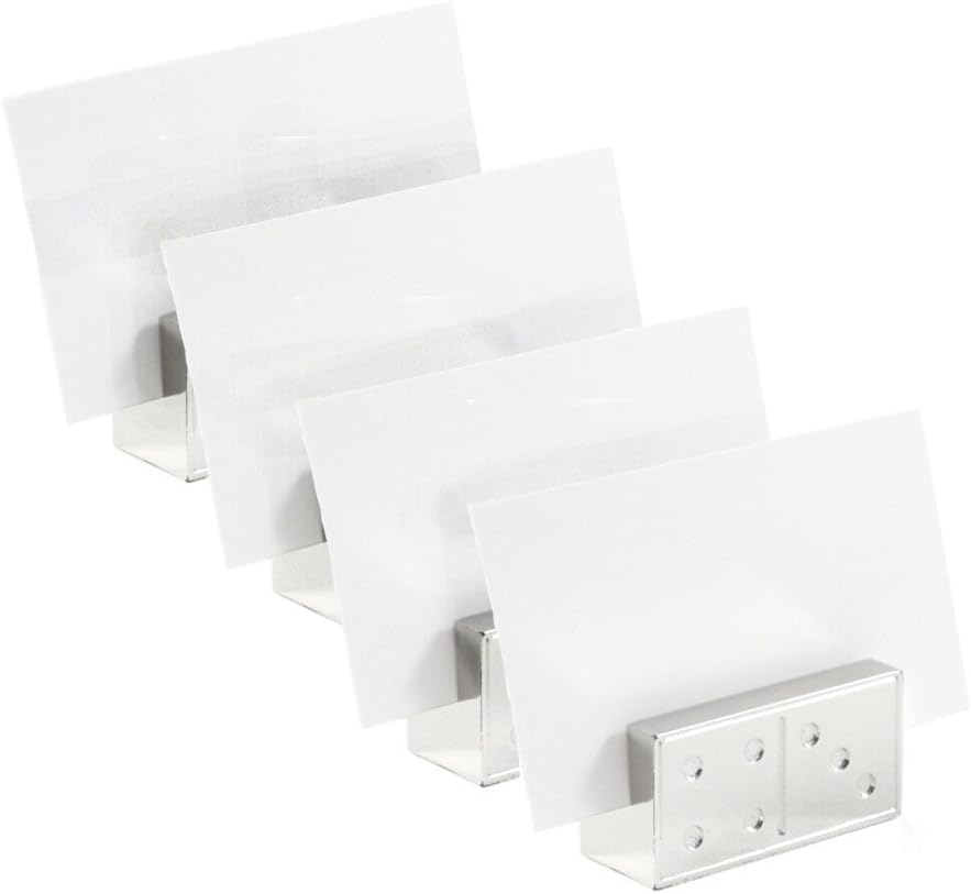 Lunt Silversmiths Oscar De La Renta Domino Card Holder, Set of 4