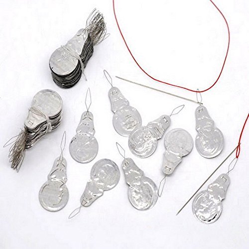 Lot De 50 Enfile-Aiguilles En Aluminium - Pour Couture à La Main Et Machine