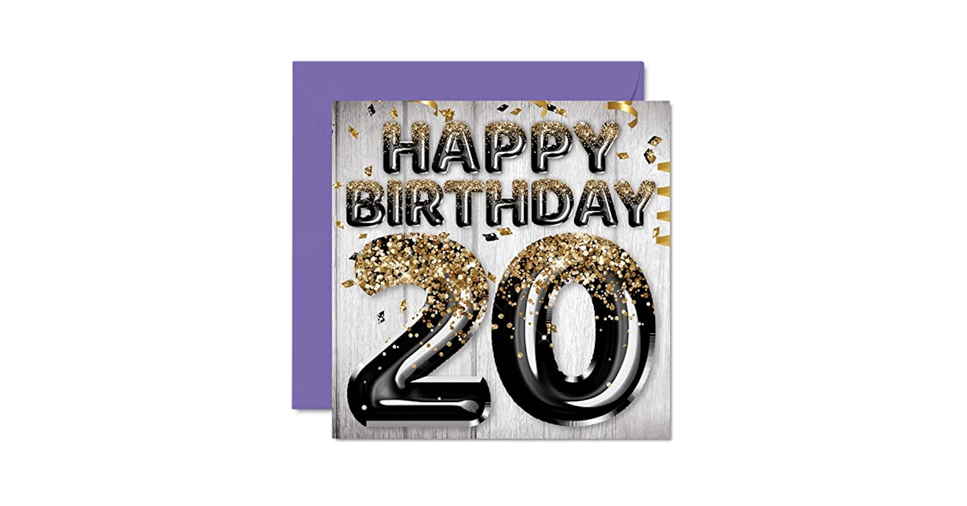 その他 Birthday Cards for 20 Years Amazon.com : Karto 20th Birthday Card for Men Women - Large