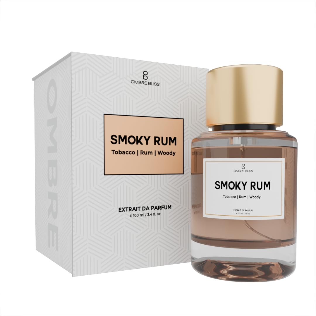 Unisex Perfume –100ml Eau De Parfum for Men & Women | Long-Lasting Luxury Scent with Citrus & Oud Notes | Ideal Couple Gift for All Occasions (Smoky Rum)-image-25