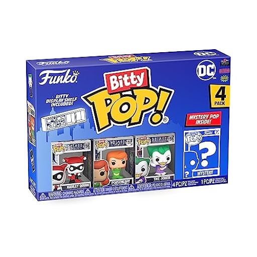 Funko Bitty Pop! DC - Harley Quinn, The Joker, Poison Ivy Y una Minifigura Misteriosa Sorpresa - 0.9 Inch (2.2 Cm) - DC Comics Coleccionable- Repisa Apilable Incluida - Idea de Regalo | Ya disponible en tu tienda friki favorita! En mundofriki.es!