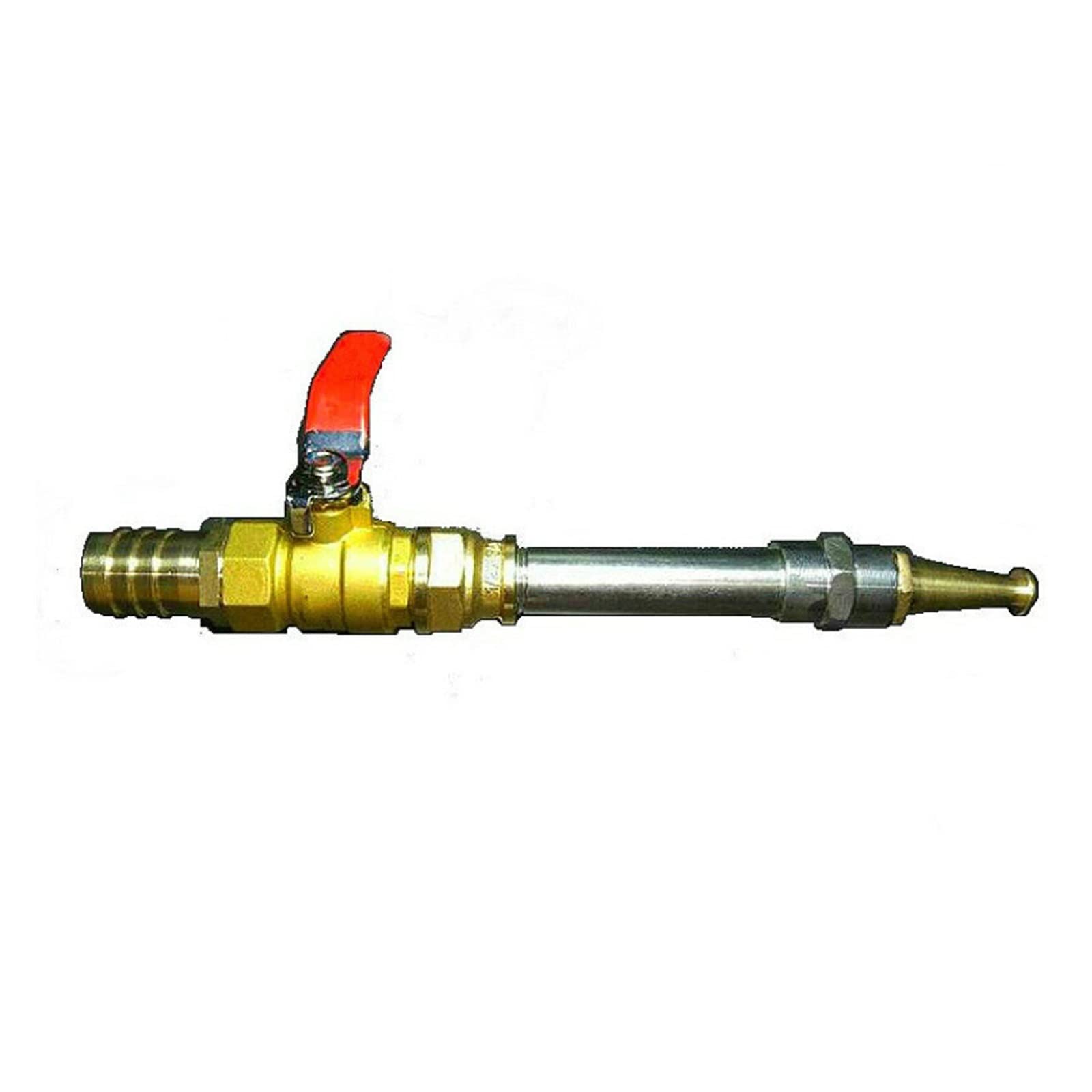 Interruptor de válvula de Bola de latón de Lanza de Chorro de 19mm 100/200/300mm, Conector de tubería de riego de Manguera de Carrete de Agua de Alta presión (Size : 300mm)