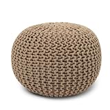 REDEARTH Round Pouf Ottoman