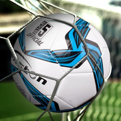 Image of Senston Football with Pump, Soft-Touch Football Size 4 for Lawn and Artificial Grass, Training Soccer for Beginners, Families and Leisure Players | PU surface, waterproof, easy to clean, pump included