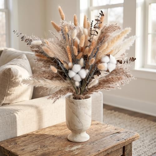Ramo de Flores Secas con Hierba Pampas y Eucalipto miniatura 4