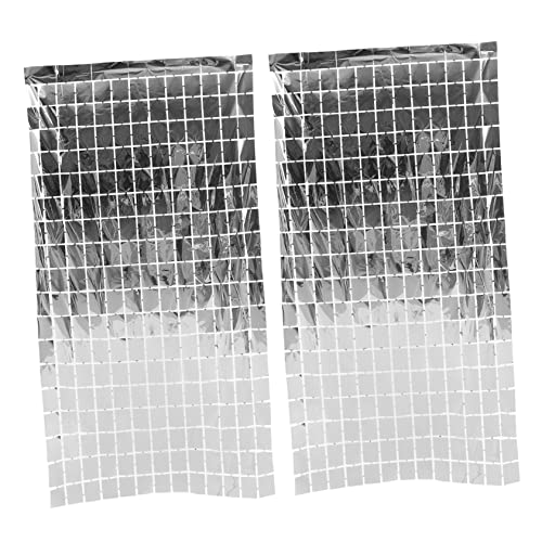 Barras de Cortina Salon Plateadas Marca Holibanna