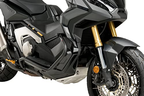 Protection de cadre moto Puig 20581N noir pour le voyage