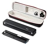 HPRT MT800 Portable Thermal Transfer Printer for Travel 300dpi High Resolution Wireless Printer for Android and iOS Phone Compatible with Windows Linux and MAC Convenient for Home Studying