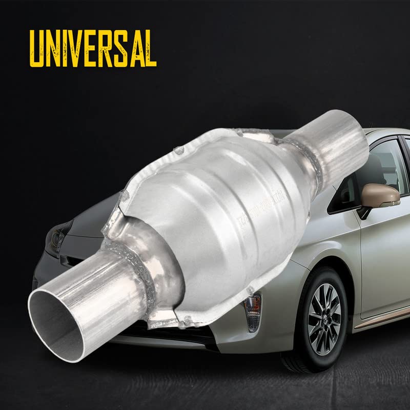ハンドメイド MARSFLUX Catalytic Converter Stainless Steel High Flow
