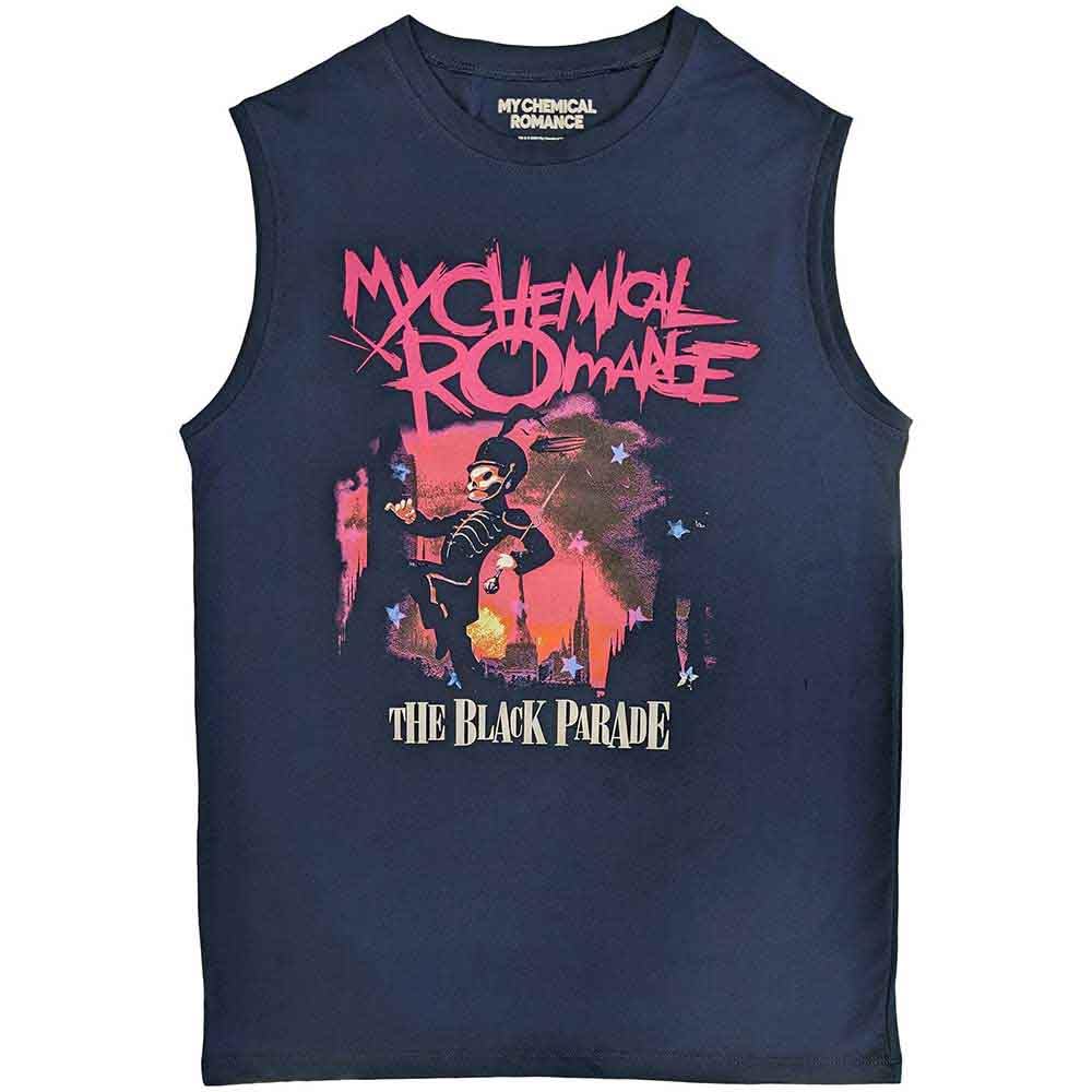 My Chemical Romance Tank Top Muscle T Shirt Black Parade March Official Unisex XL