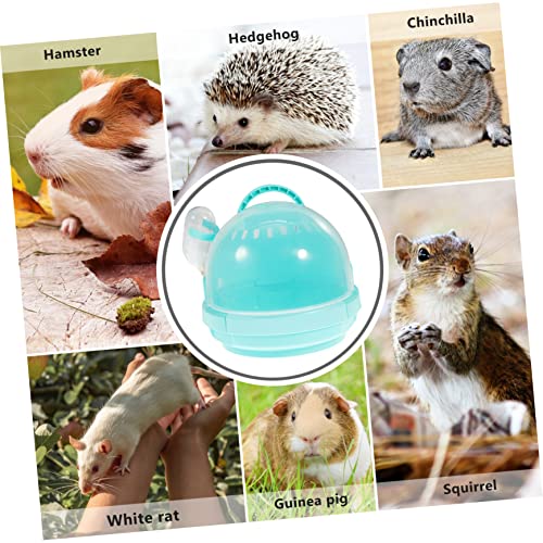 WOONEKY Gaiola Para Viagem De Hamster Bolsa De Viagem Transparente Mochila De Viagem Ao Ar Livre Moc