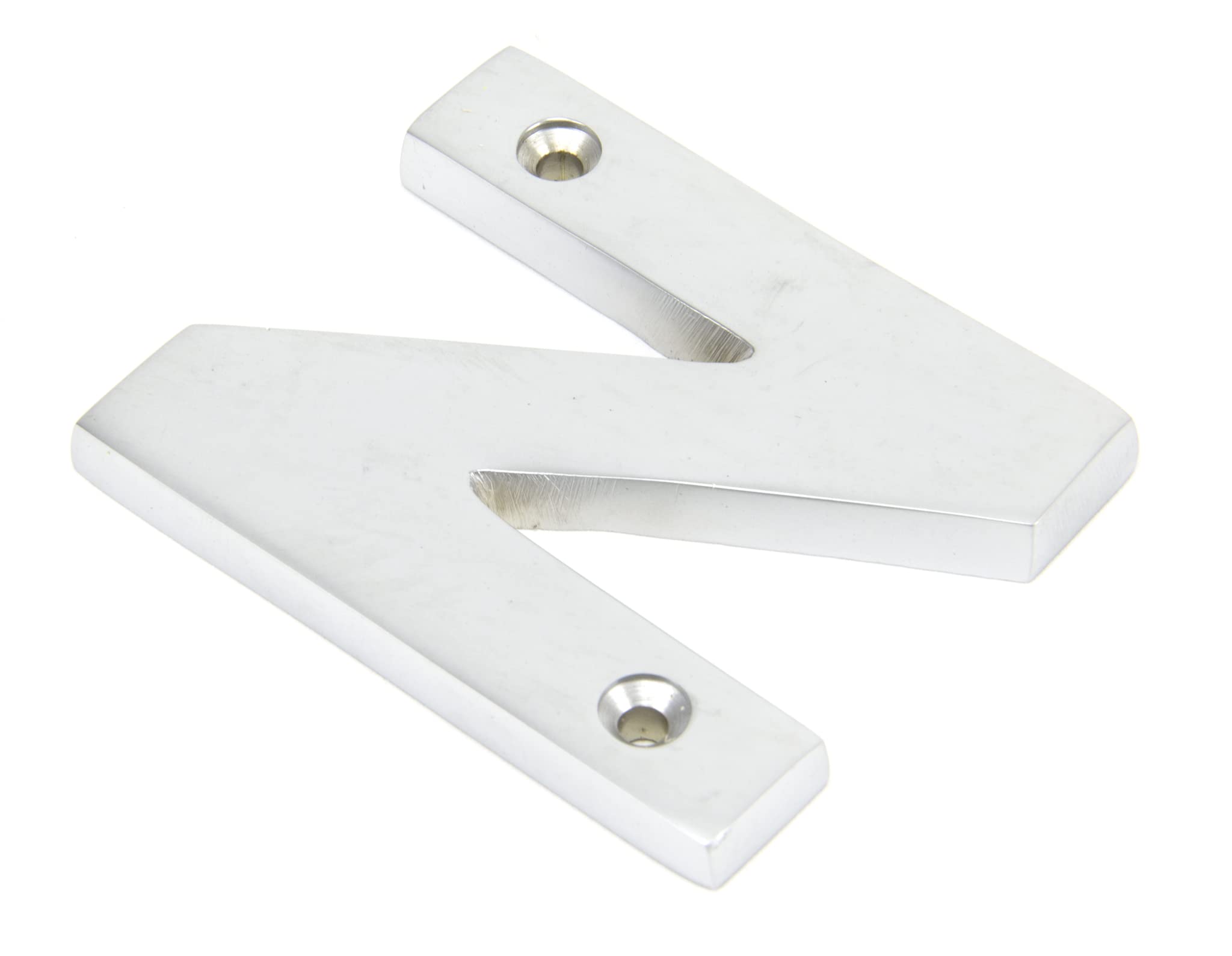 From The Anvil 83804N Satin Chrome Letter N