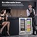 BODEGA Wine and Beverage Refrigerator, 24 Inch Dual Zone Wine Cooler, with Smart APP Control and 2 Safety Locks,Soft LED Light Hold 19 Bottles and 57 Cans, Built-In or Freestanding