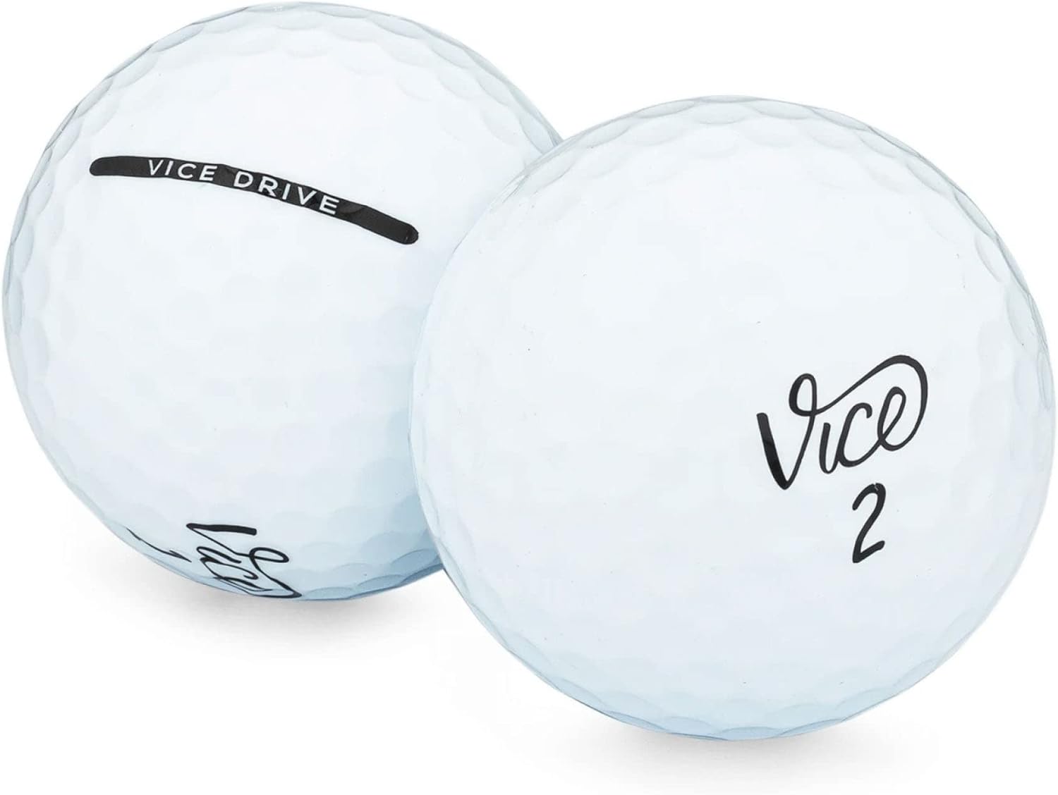 Recycled Golf Balls for Vice Mix - Used Golf Balls Bulk Good Condition – Includes Mesh Bag – (24-48)-Pack, White
