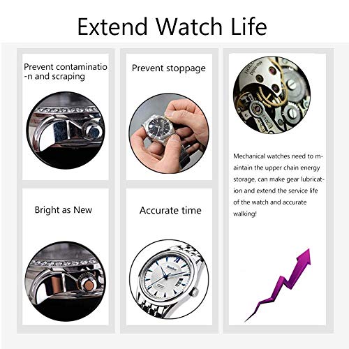 Evita que tus automáticos se paren con el enrollador de relojes de 4 posiciones recargable 7
